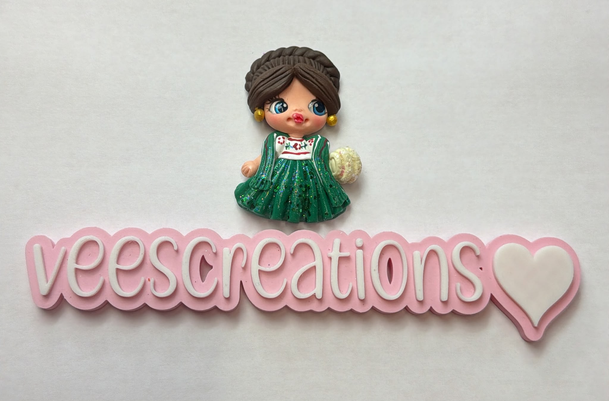 #17 Mexico Pan Clay Doll