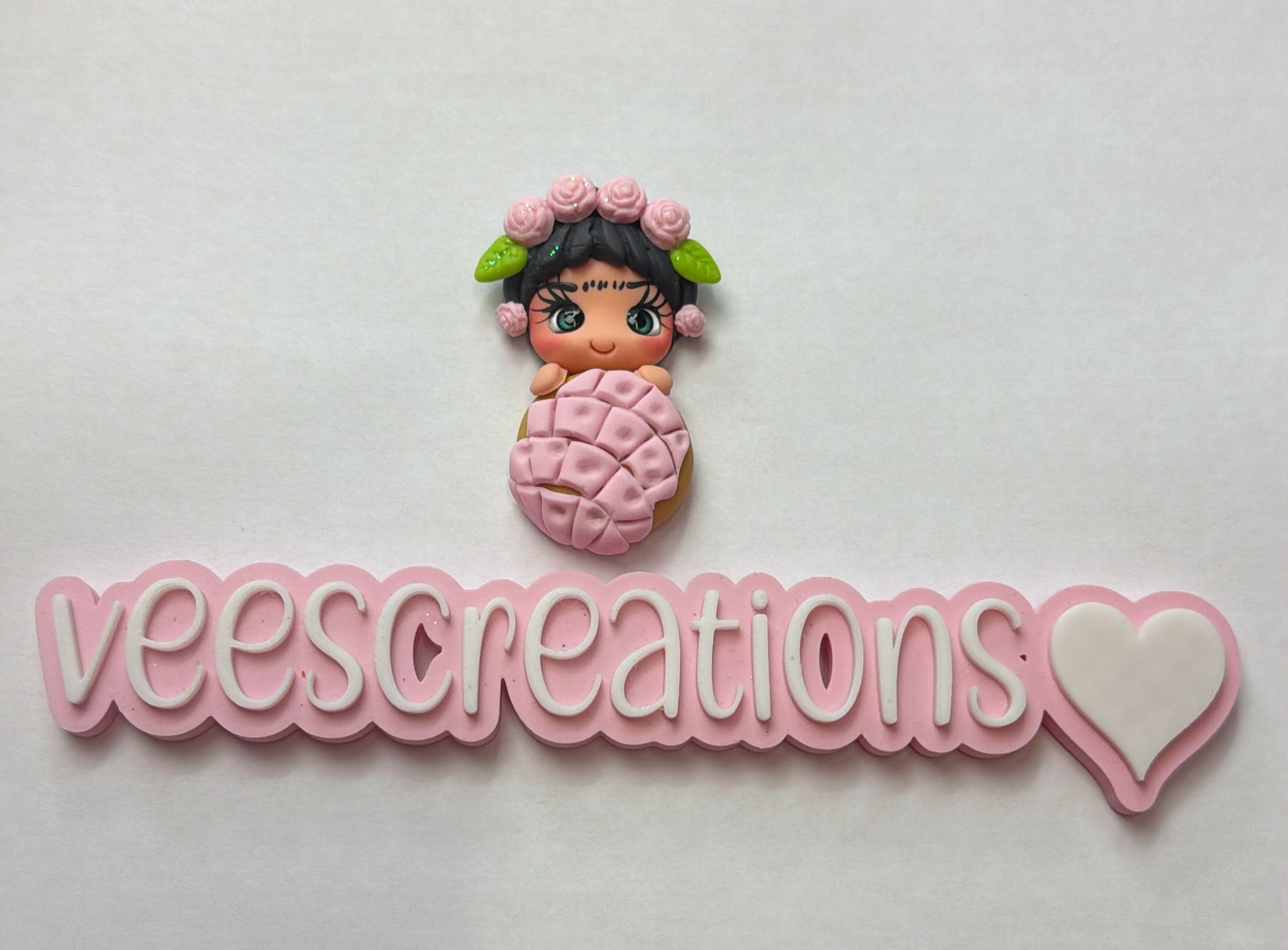 #25 Pink Pan Clay Doll