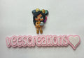 #30 Pocahontas Gold Bow Clay Doll