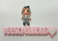 #3 Chola Gray Pants Clay Doll