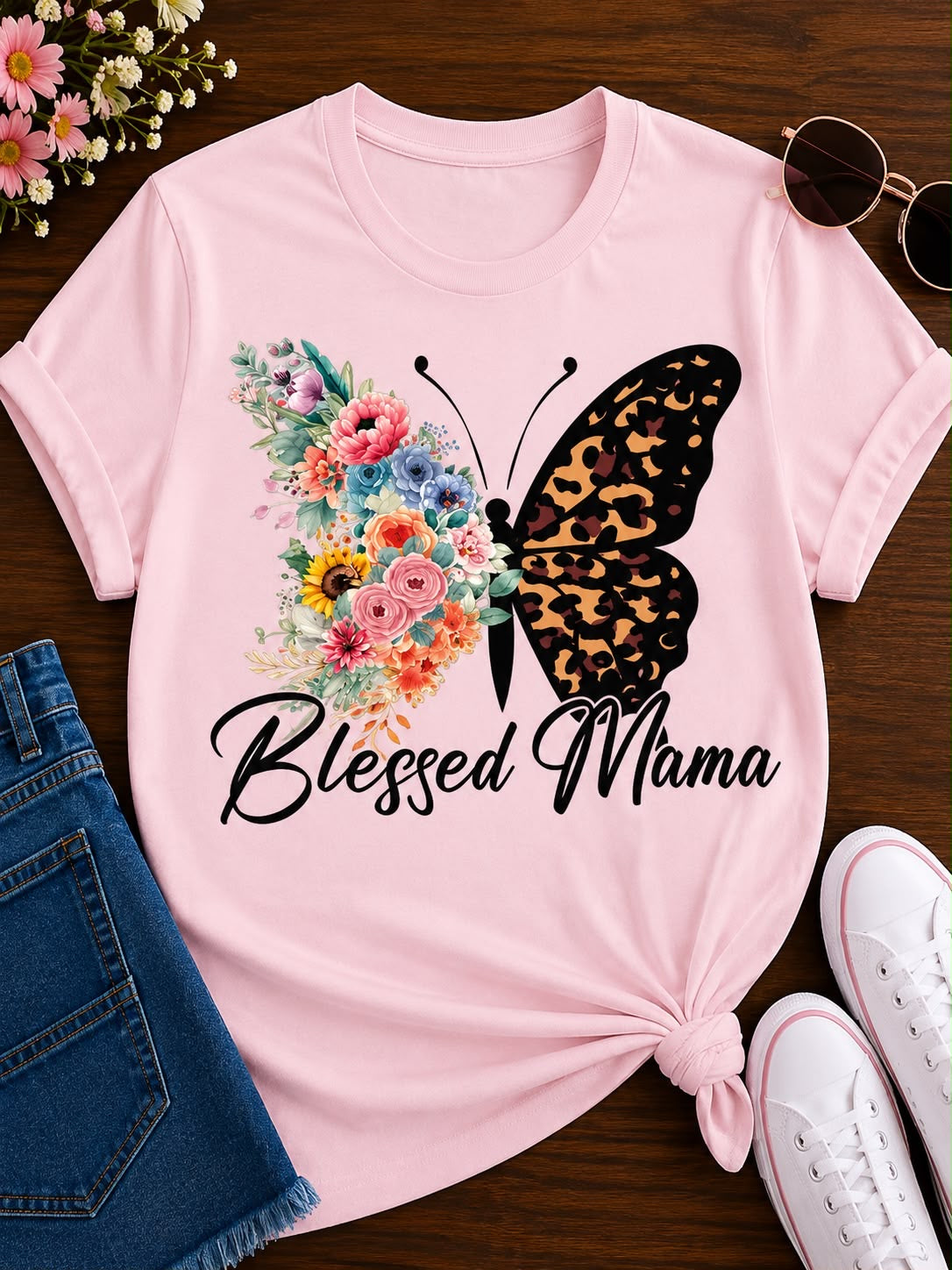 Blessed Mom Butterfly