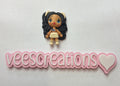 #4 Nike Cream Skirt Clay Doll