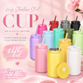 16oz Stainless Steel Can Tumblers
