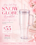 30oz Snow Globe Tumbler