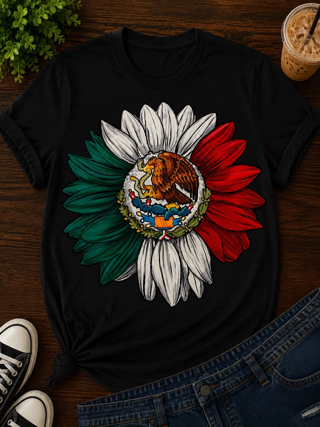 Mexico 🇲🇽 Flower 🌼 Flag