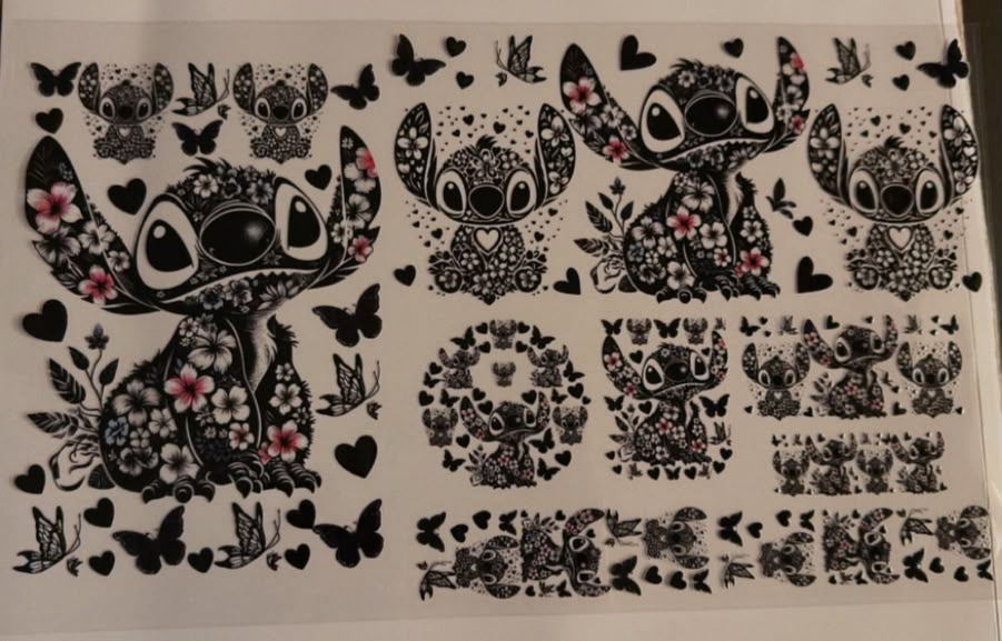 Black Stitch & Butterfly