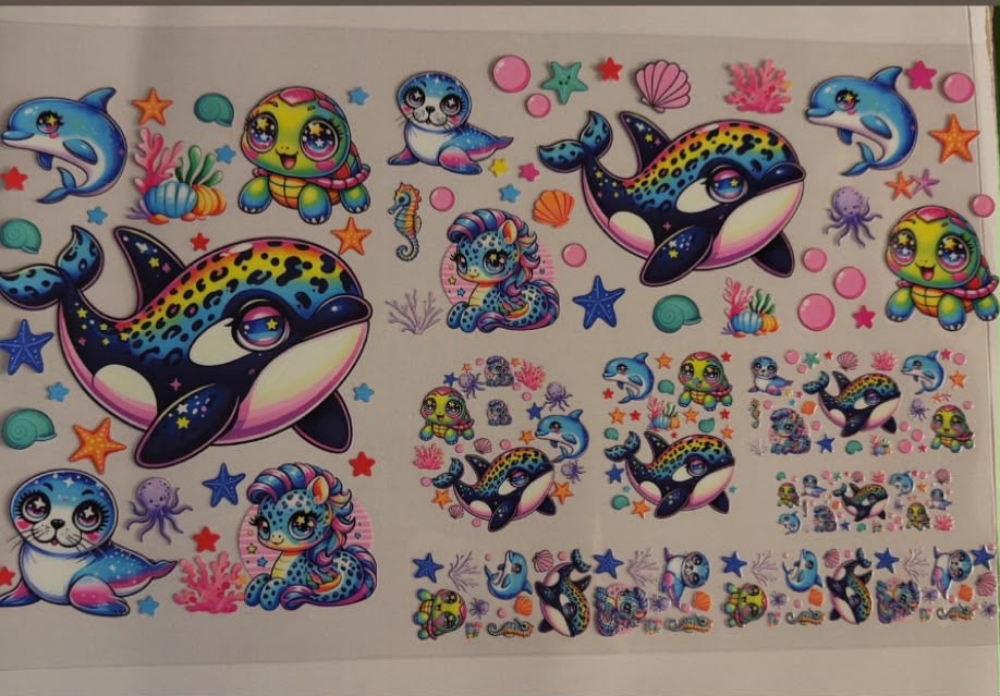 Colorful Sea Animals