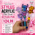 Stylus Acrylic Flat Back Pen