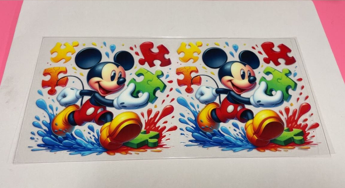 Mouse Boy & Autism Puzzle Pieces