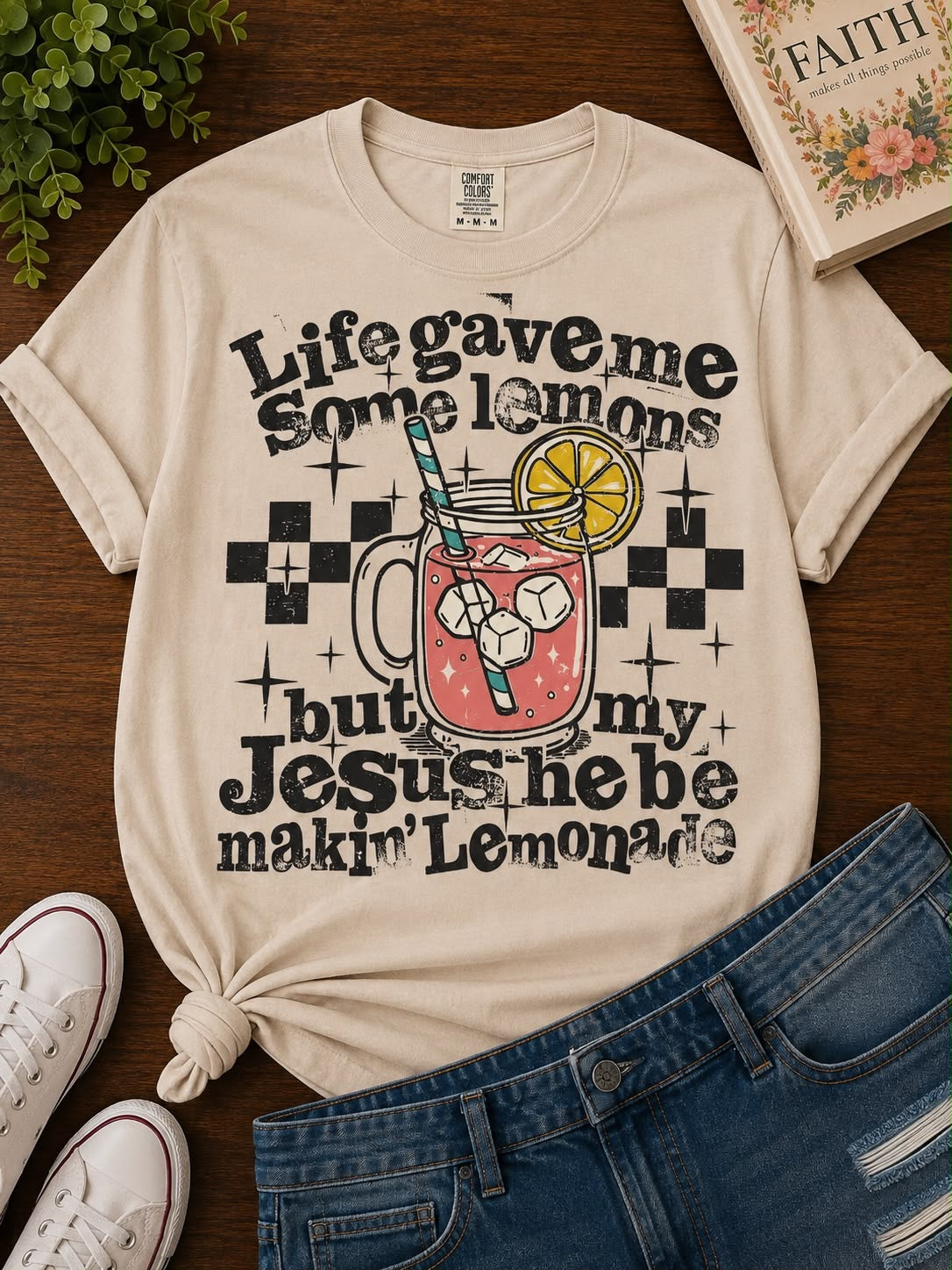Life gave me some lemons but my, Jesus he be making lemonade