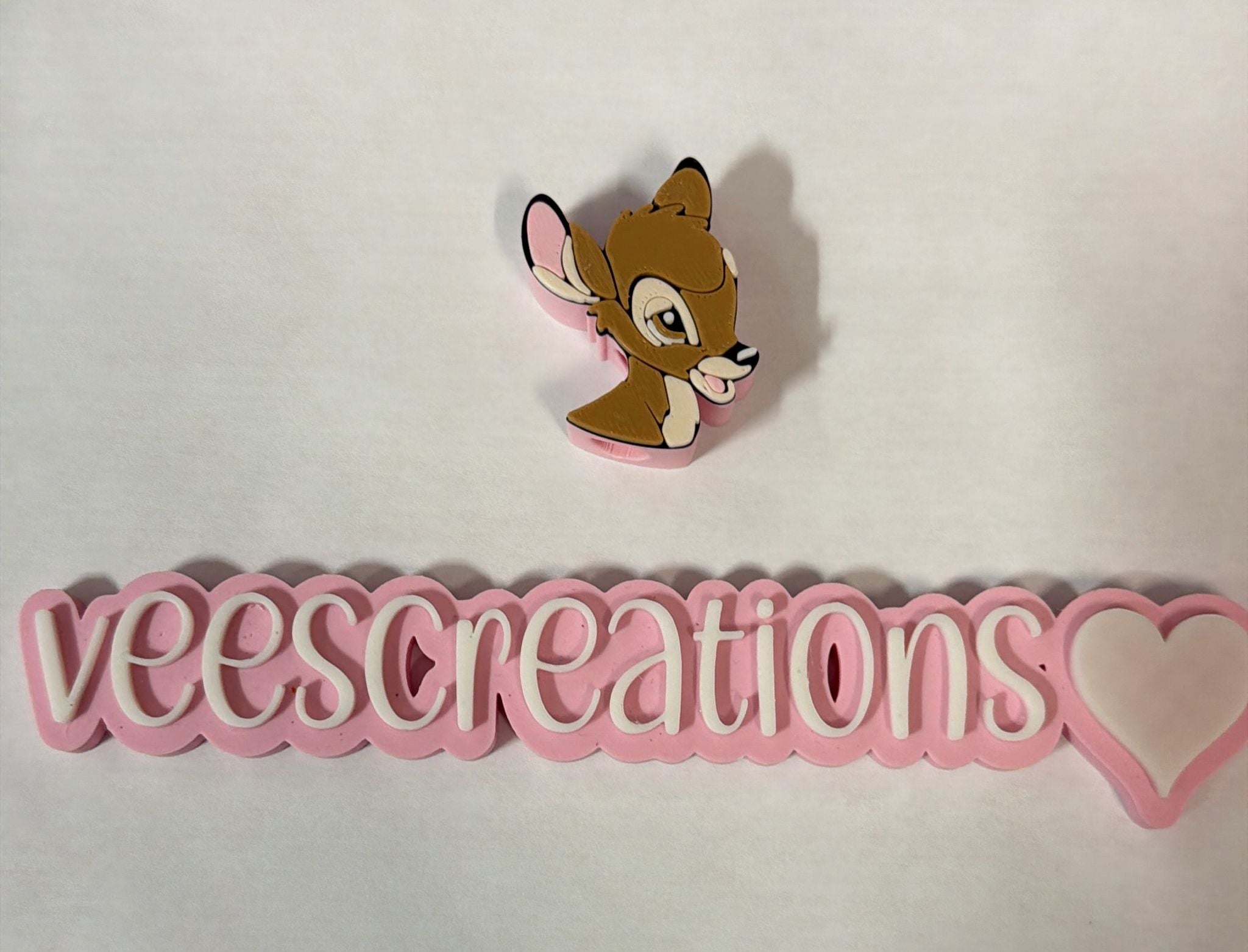 #3 Bamby 3D Straw Topper