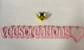 #45 Bee 3D Straw Topper