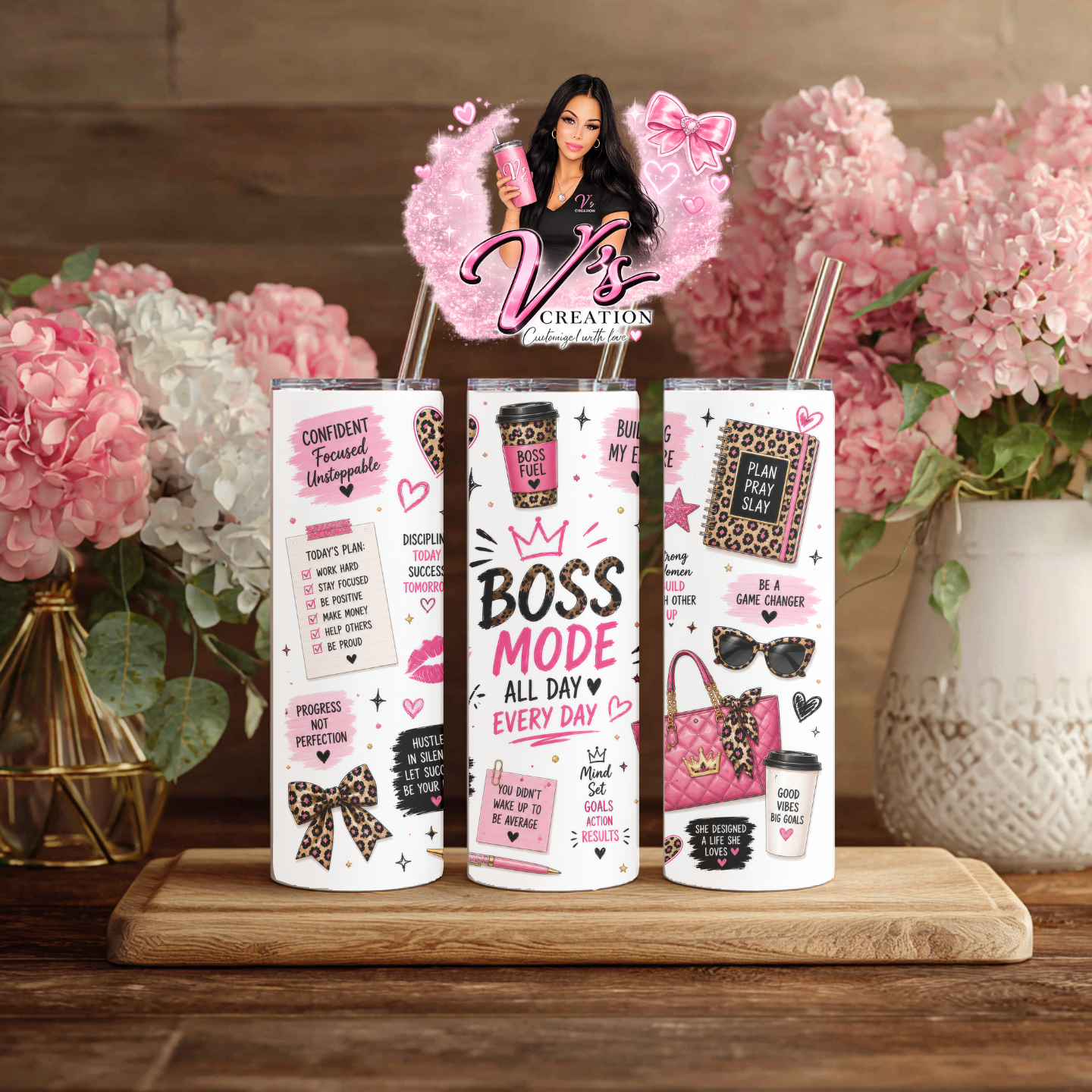 Boss Mode All Day Tumbler