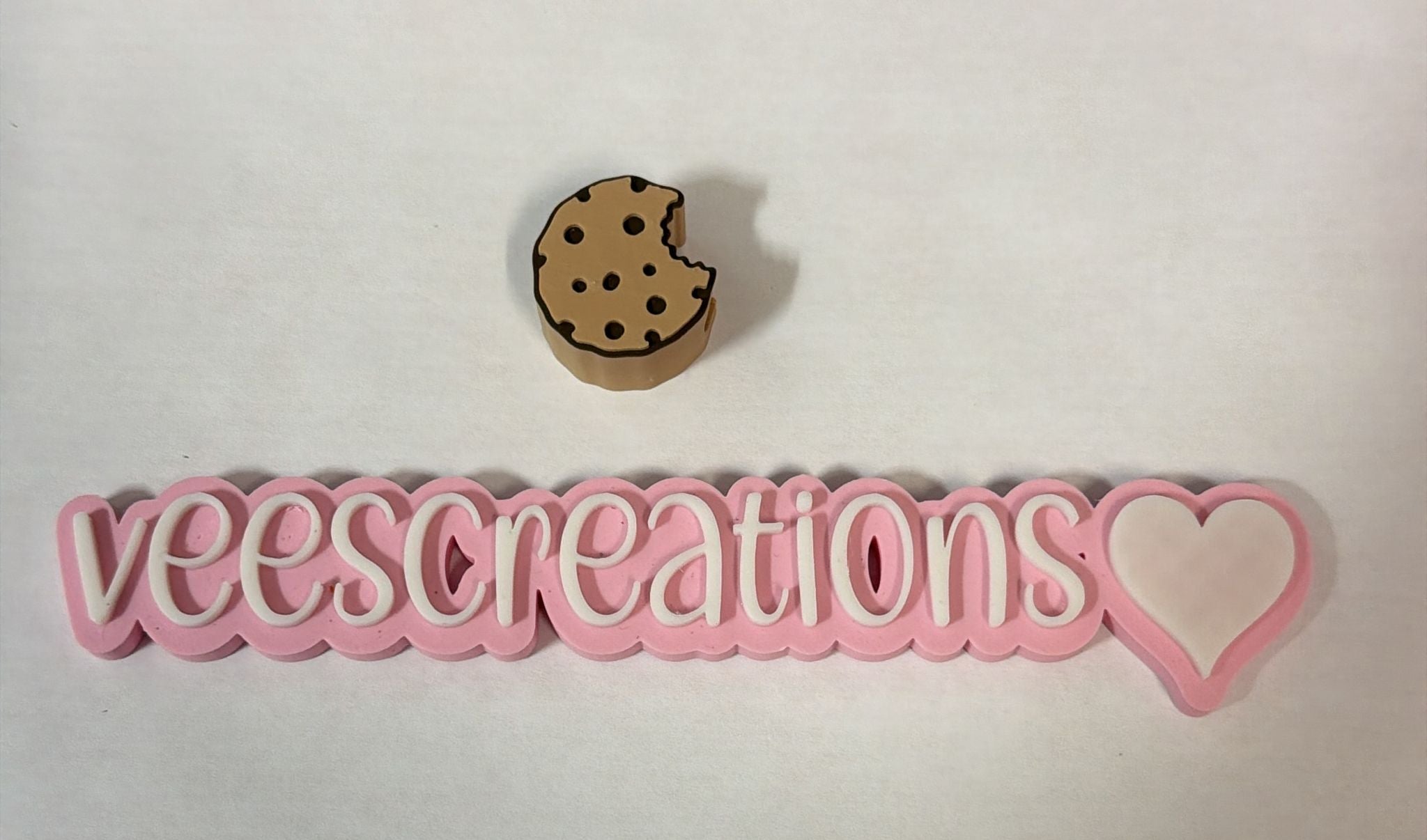 #34 Cookie 3D Straw Topper