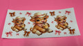 Cowgirl Cow Boots & Bows Decal