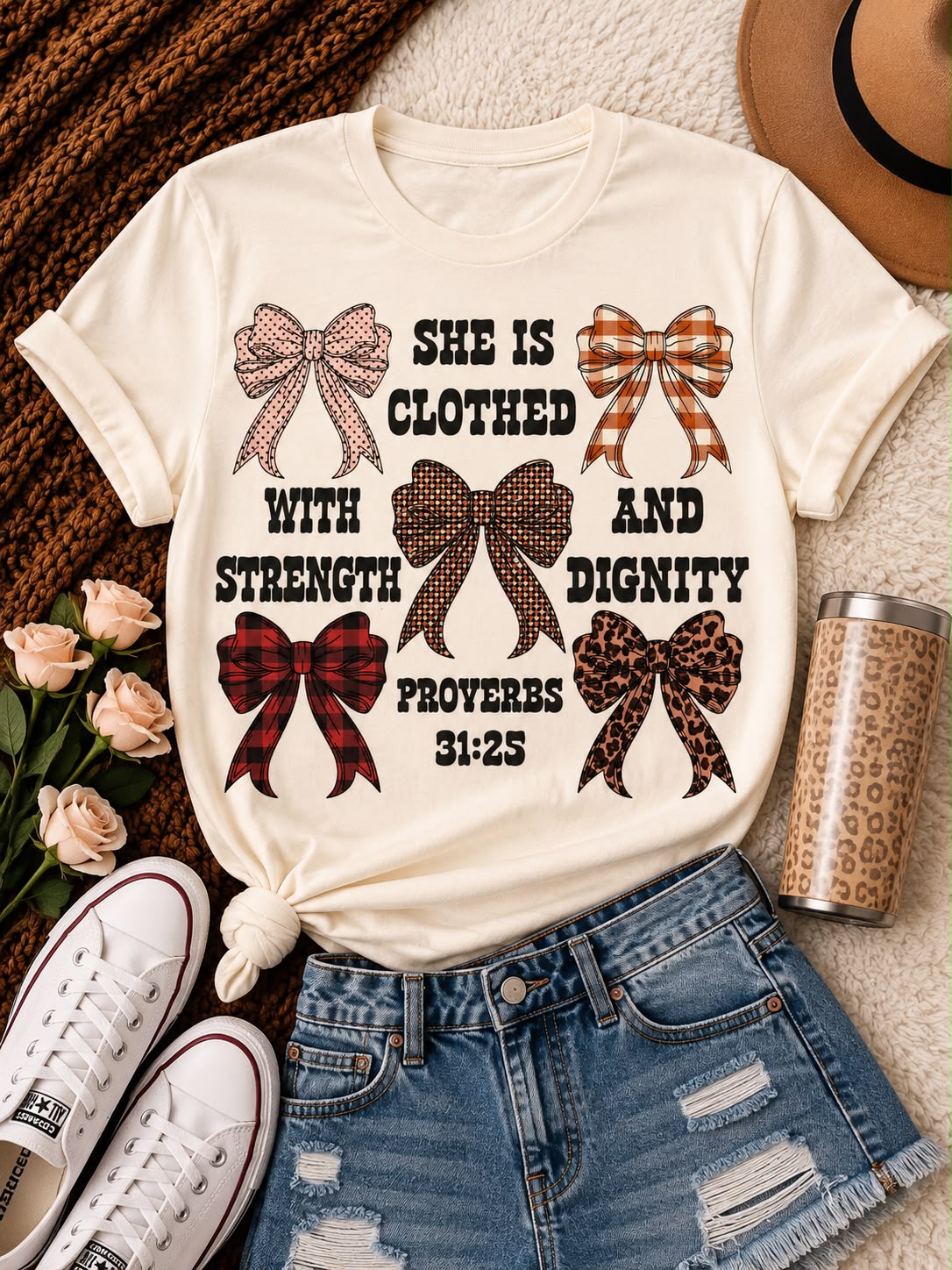 She is Clothed, Strength, Dignity