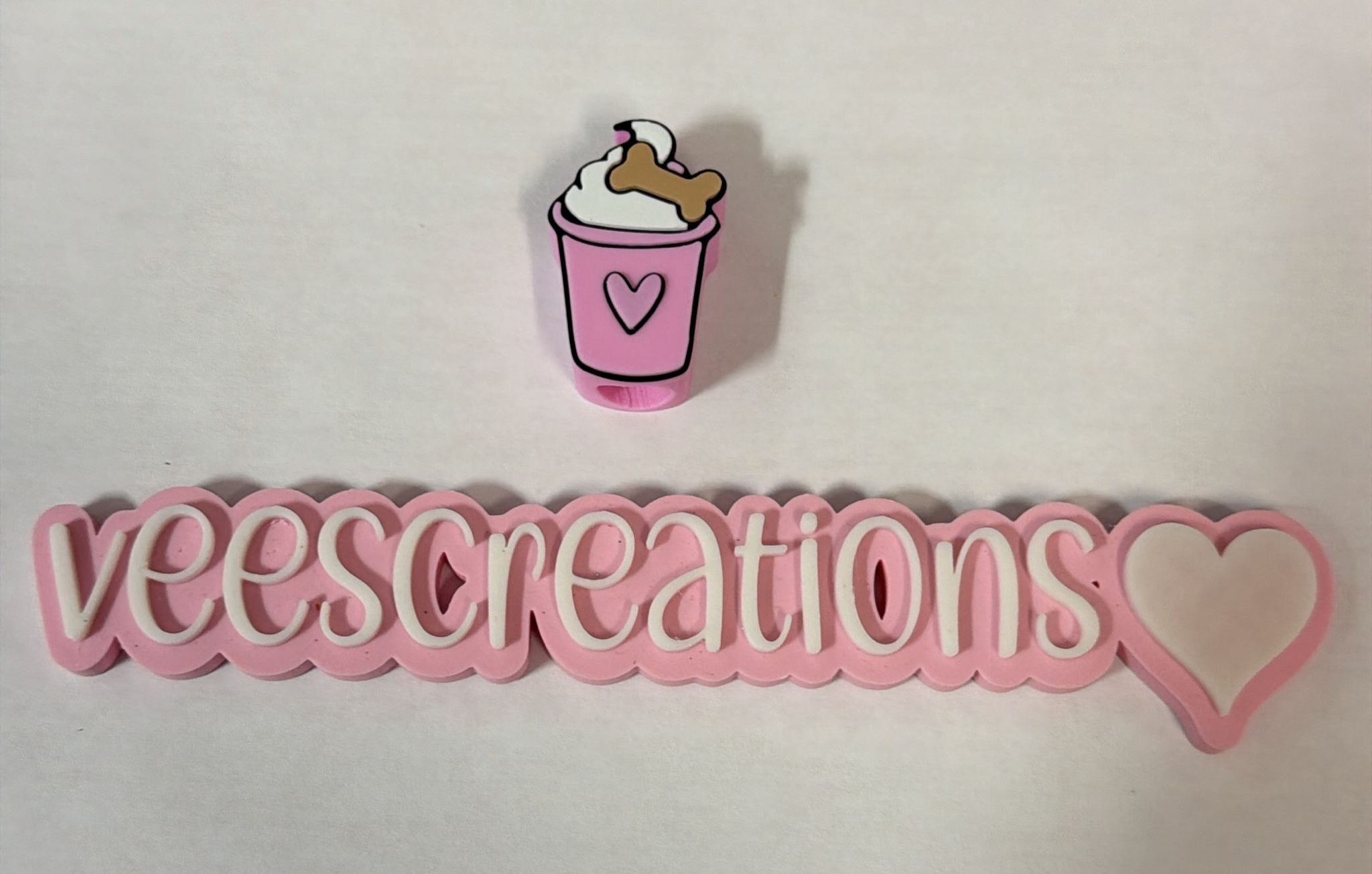 #35 Doggy Cup 3D Straw Topper