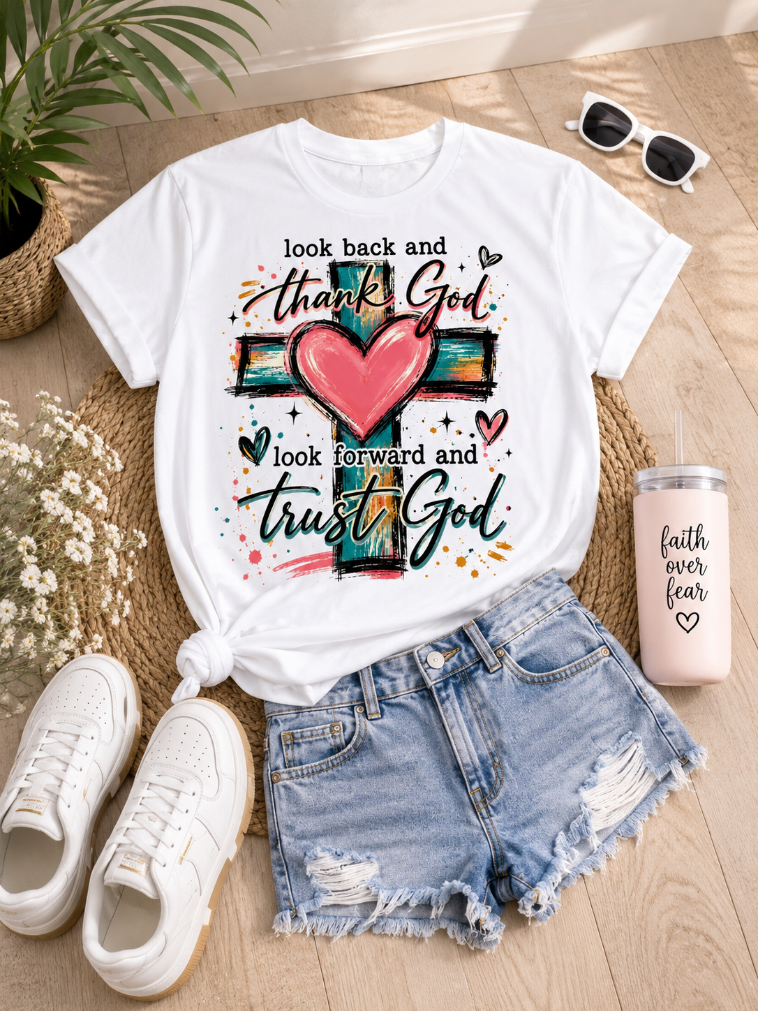 Look Back And Thank God Shirt