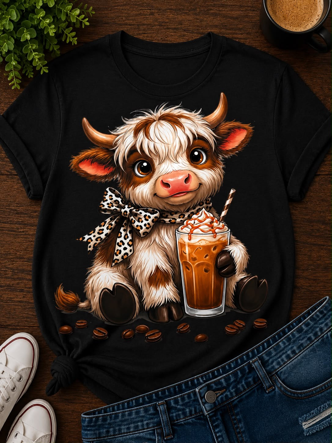 White & Brown Cow