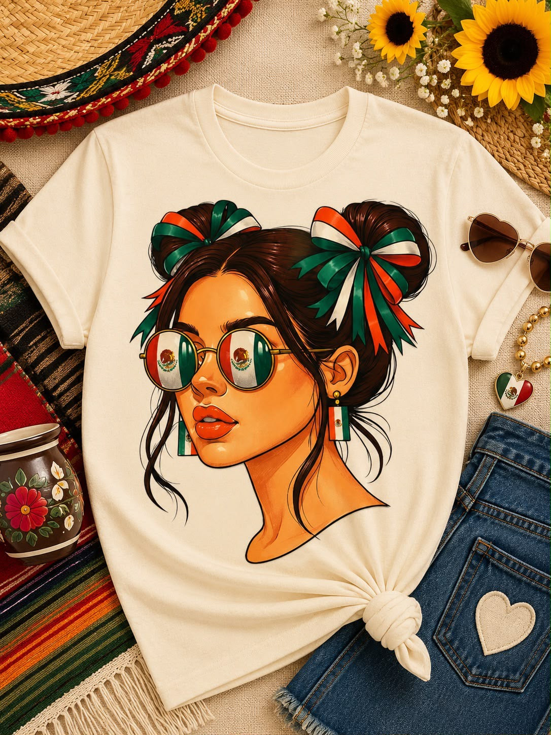 Mexico Bows Girl
