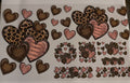 Cheetah Brown Hearts