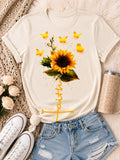 Faith - Sunflower & Butterfly