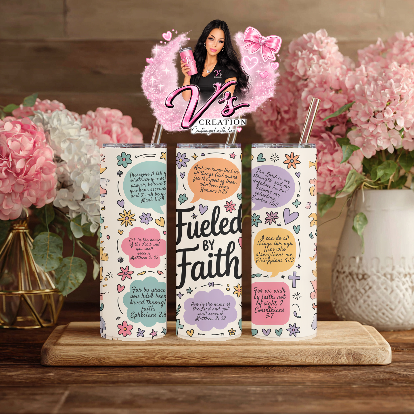 Fueled By Faith Tumbler