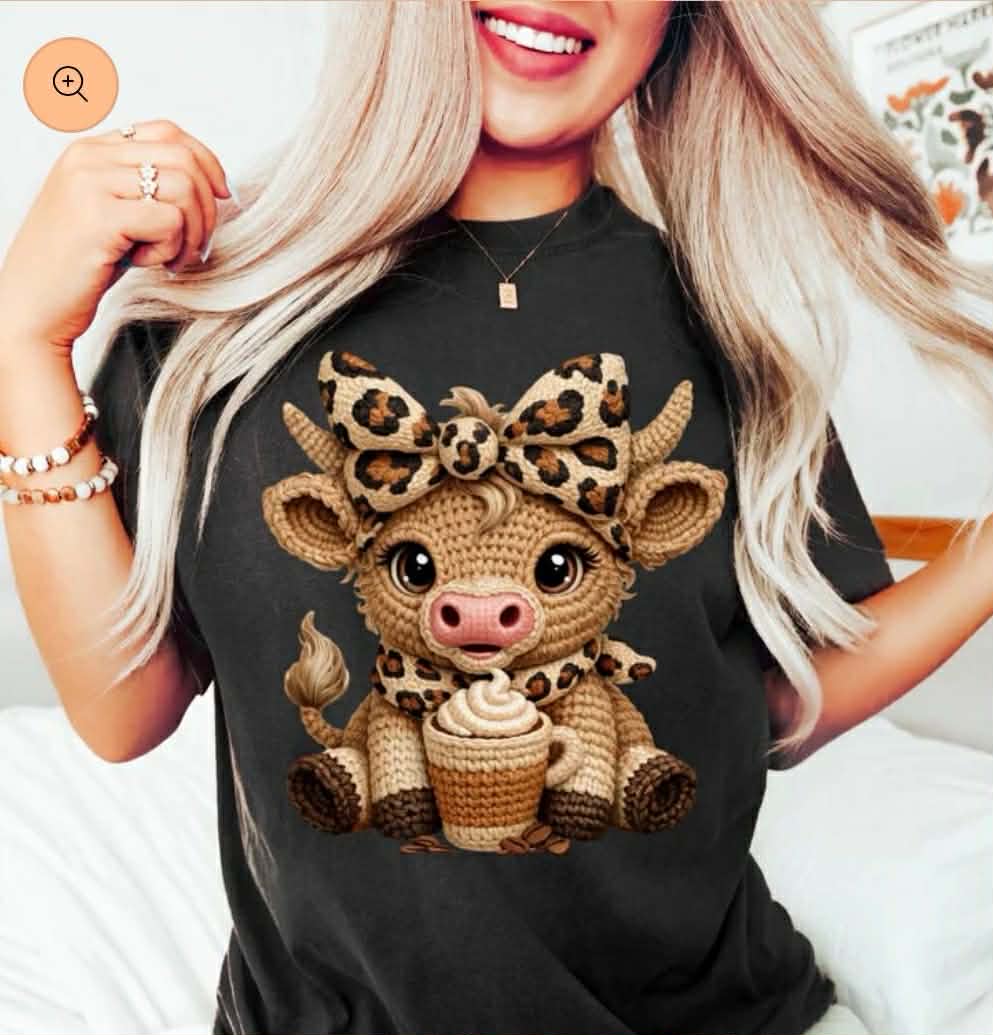 HIghland Cow Iced Coffee