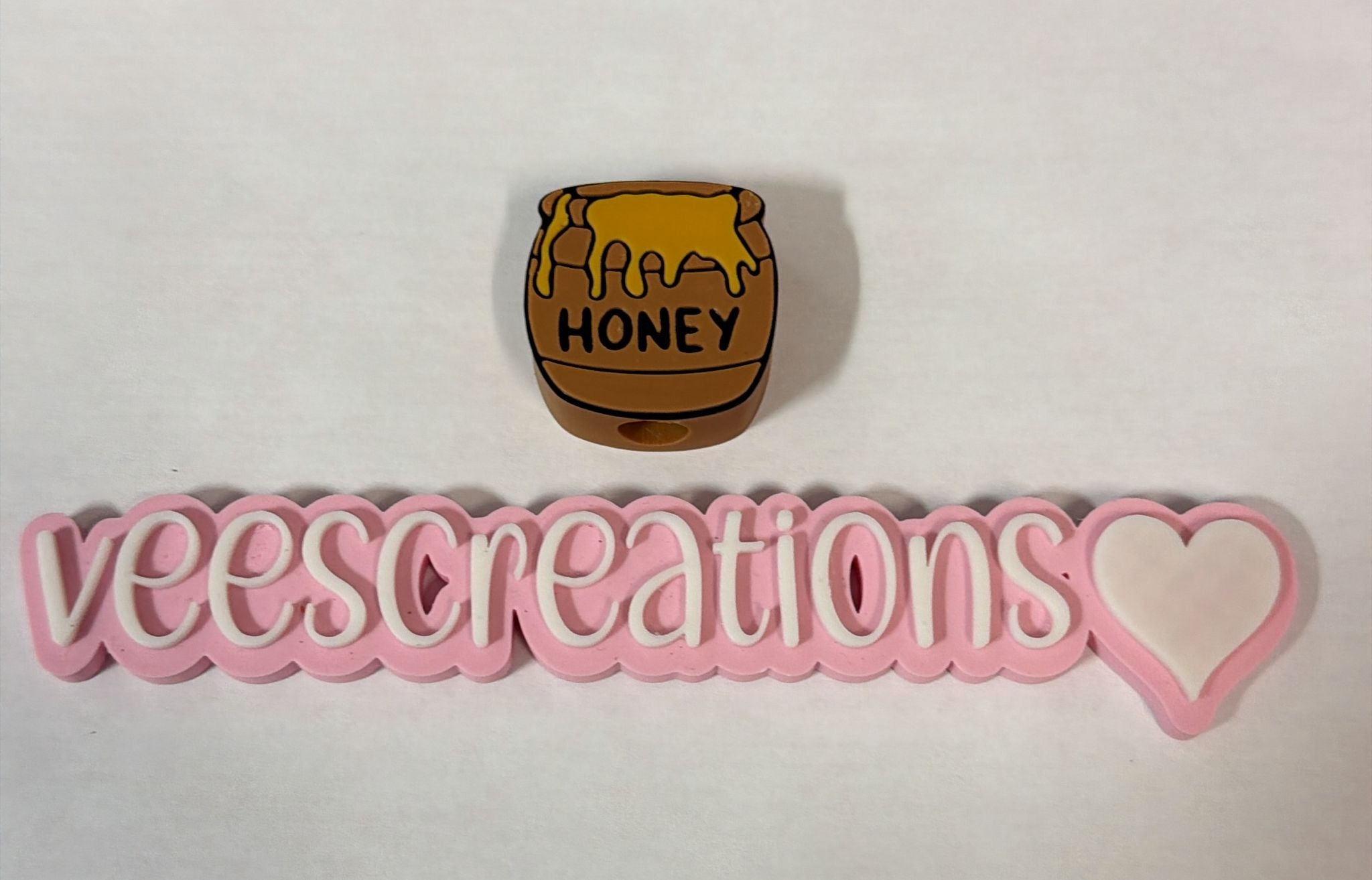 #46 Honey Pot 3D Straw Topper