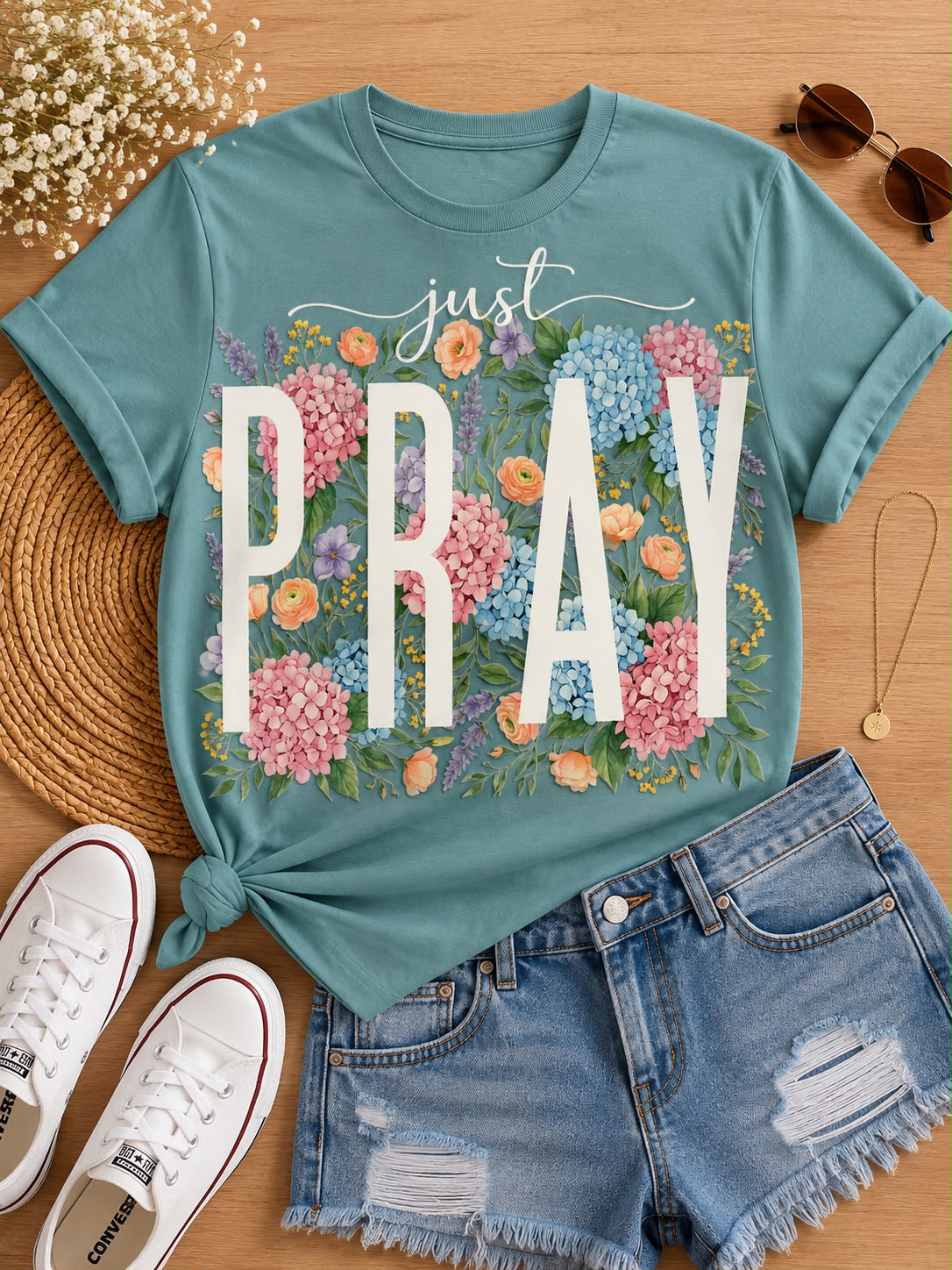 Just Pray - Flowers