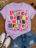 Peace Begins With Prayers