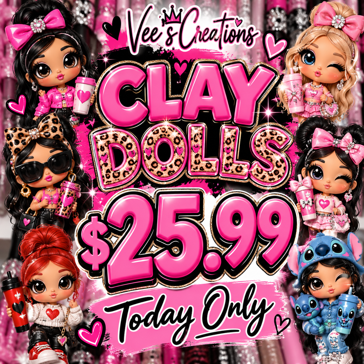 Built Clay Doll Item