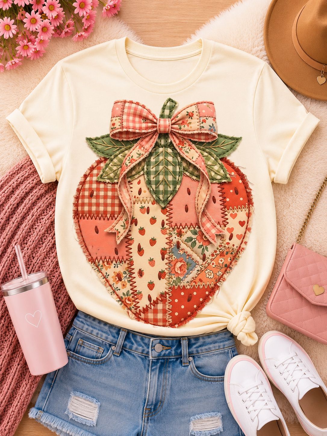 Knitted Strawberry