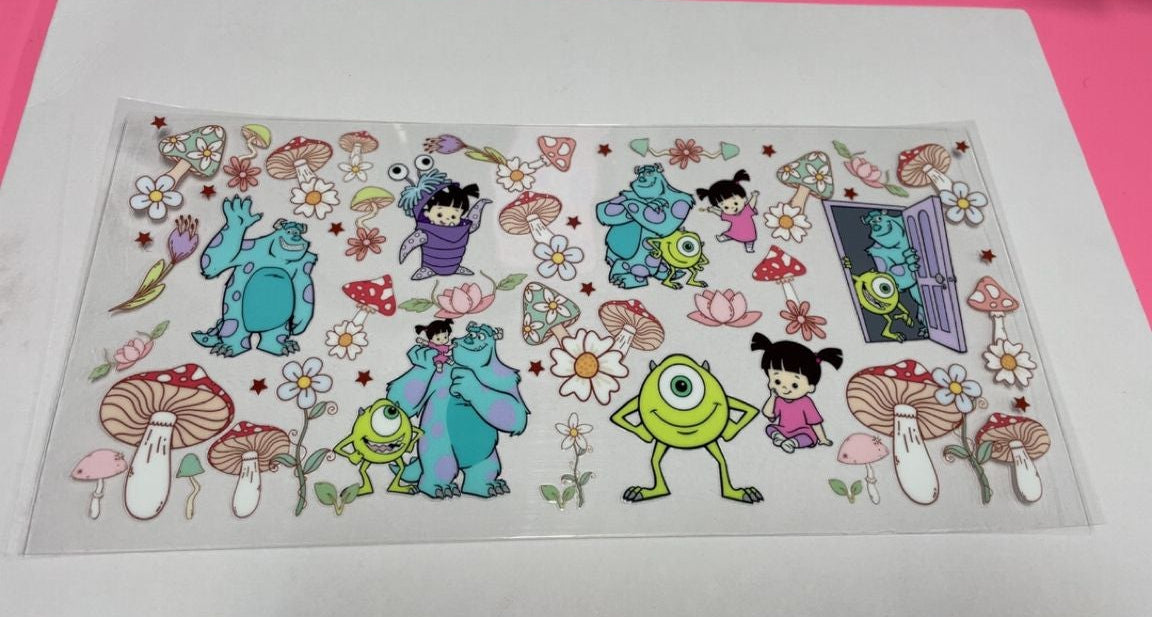 Monsters Inc & Mushrooms