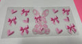 Pink Bunny Bows & Hearts