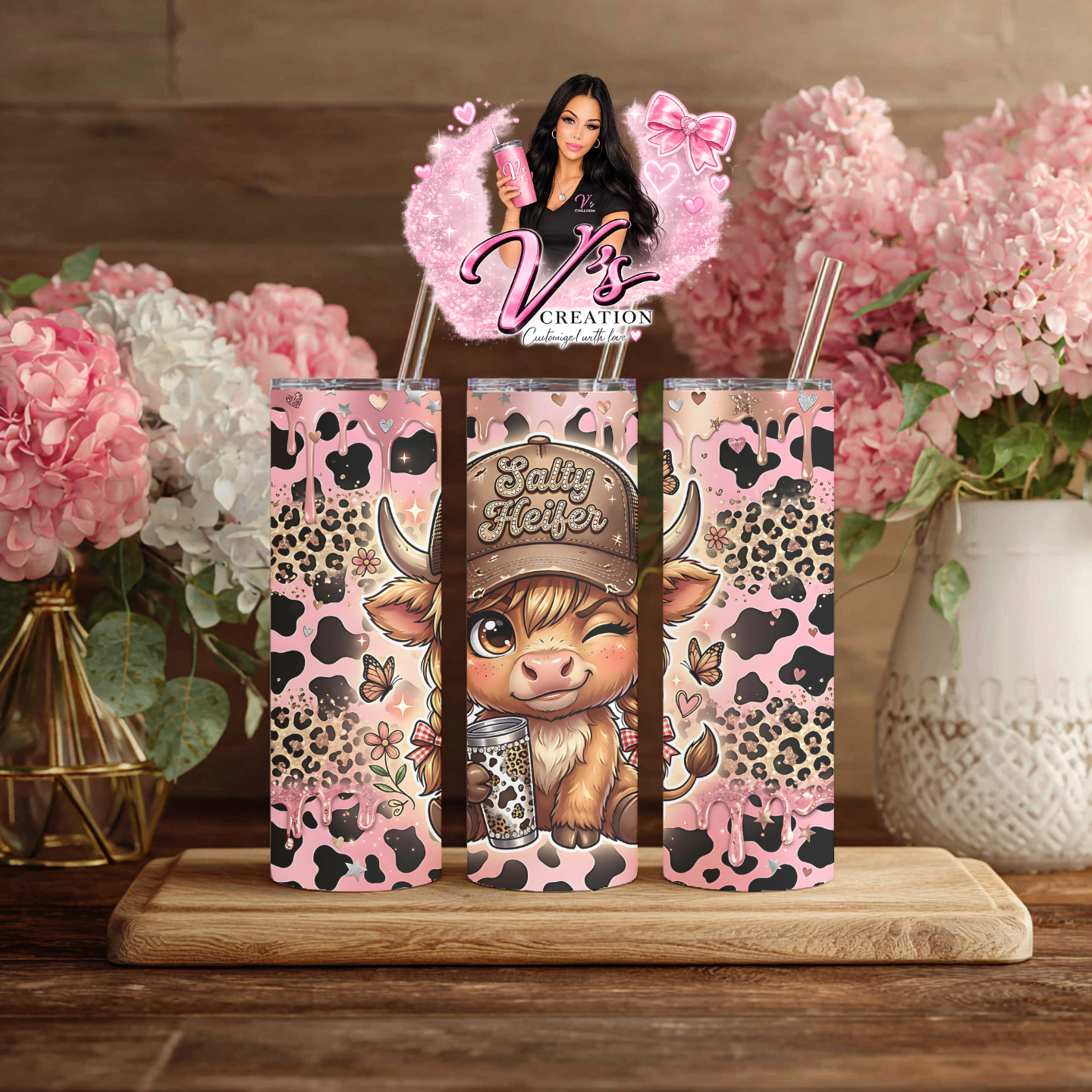 Salty Heifer Tumbler