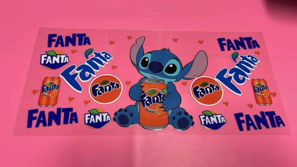 Stitch Orange Fanta