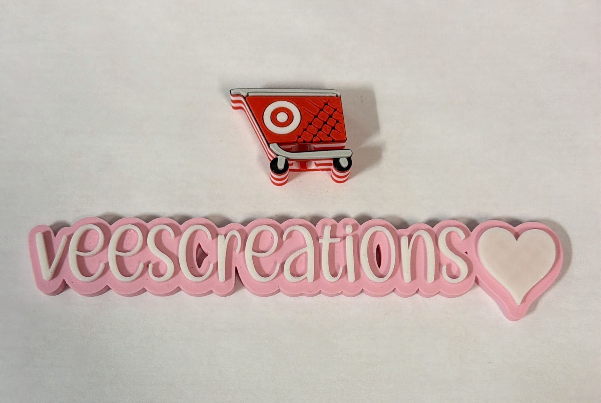 #25 Target Shopping Cart 3D Straw Topper