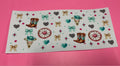 Cowgirl Ribbons & Hearts Decal