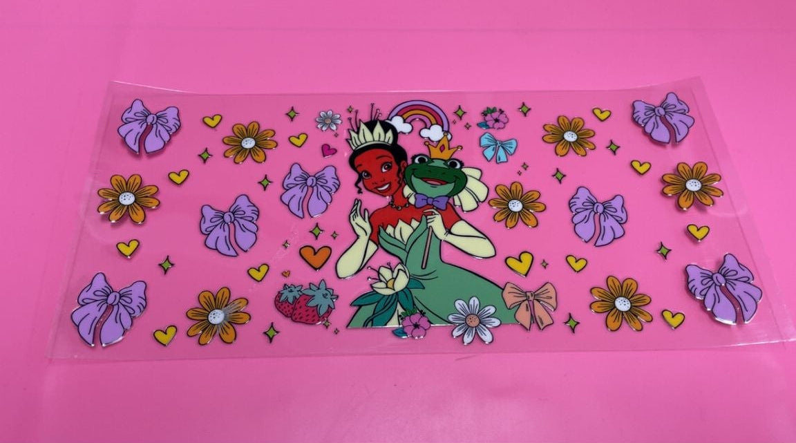 Princess & Frog Decal