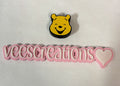 #26 Yellow Pooh Bear 3D Straw Topper