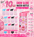 10 oz Plastic Kids Snow Globe Tumbler