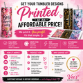Custom Tumbler Print Service – We Print It, You Profit!